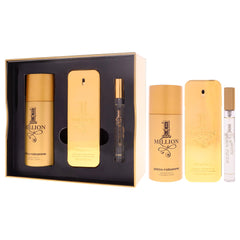 Paco Rabanne One Million, empaque dorado de lujo para regalo perfecto.