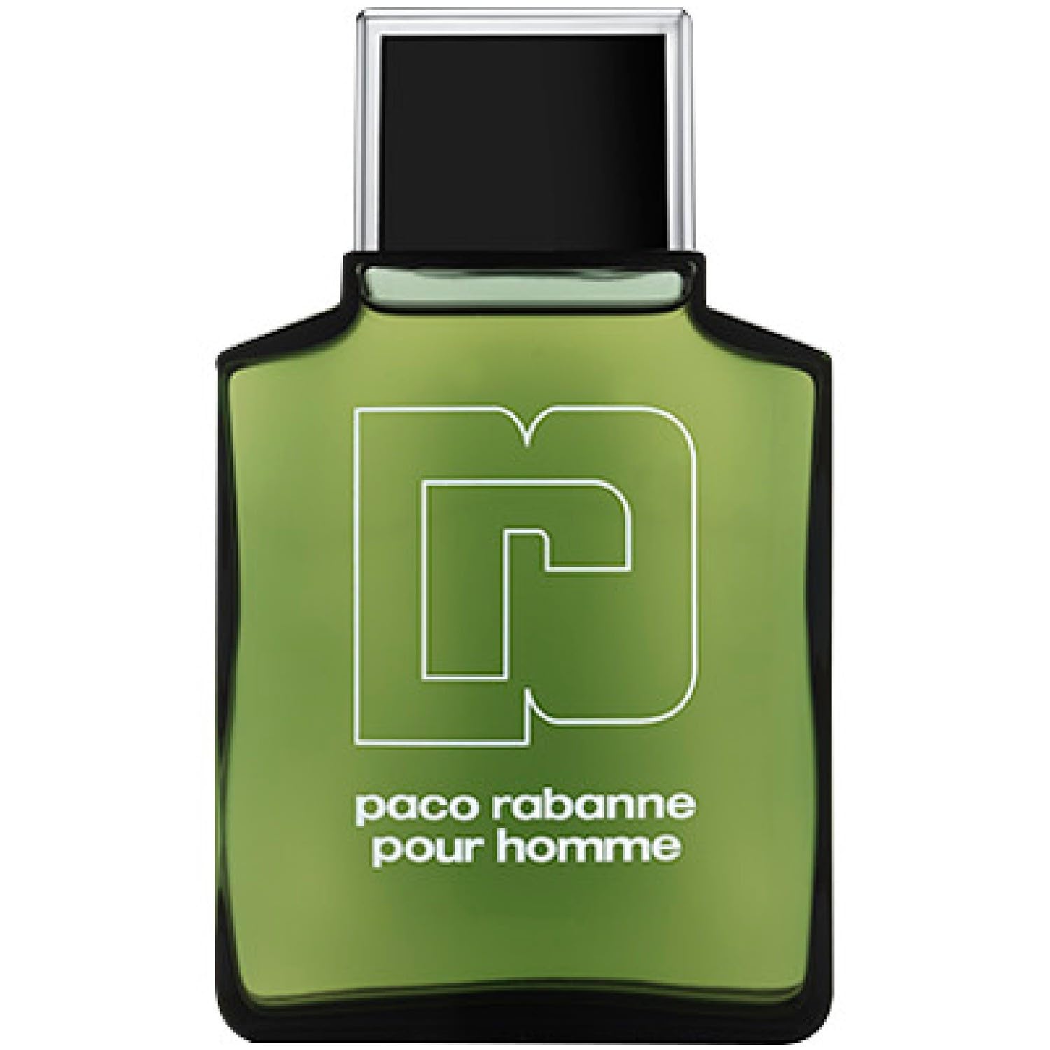 Paco Rabanne Pour Homme, botella verde, aroma fresco para el día a día