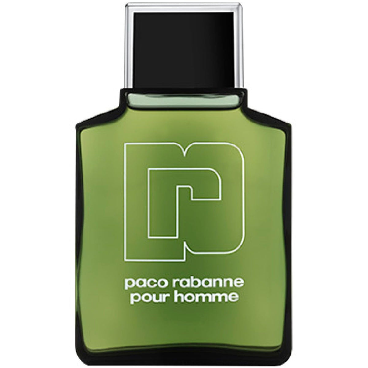 Paco Rabanne Pour Homme, botella verde, aroma fresco para el día a día