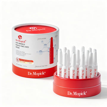 Padoro Dr.Mopick Serum antienvejecimiento en botella para piel radiante.
