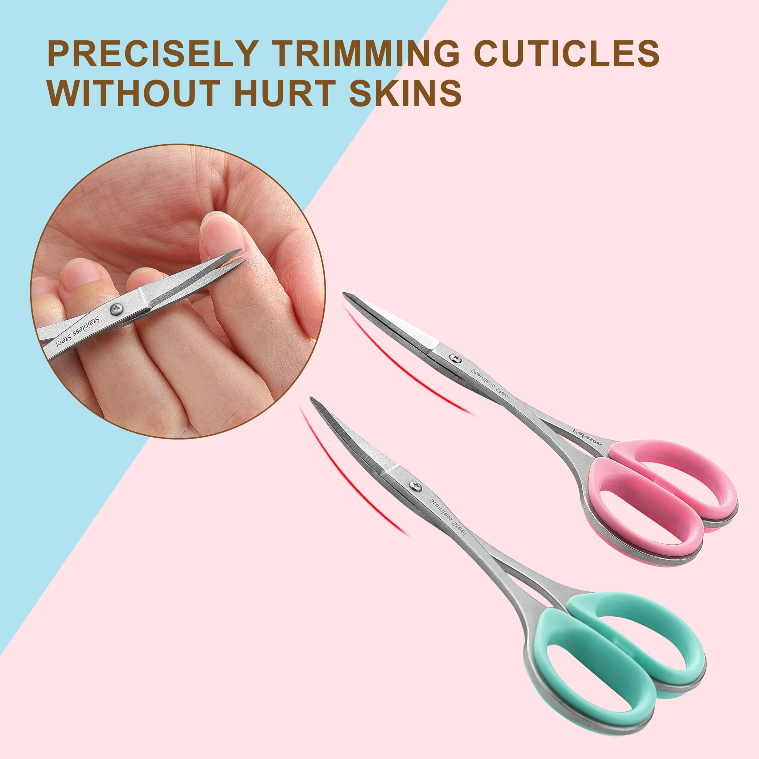Pafason acero inoxidable 304 durabilidad profesional para herramientas de manicura.