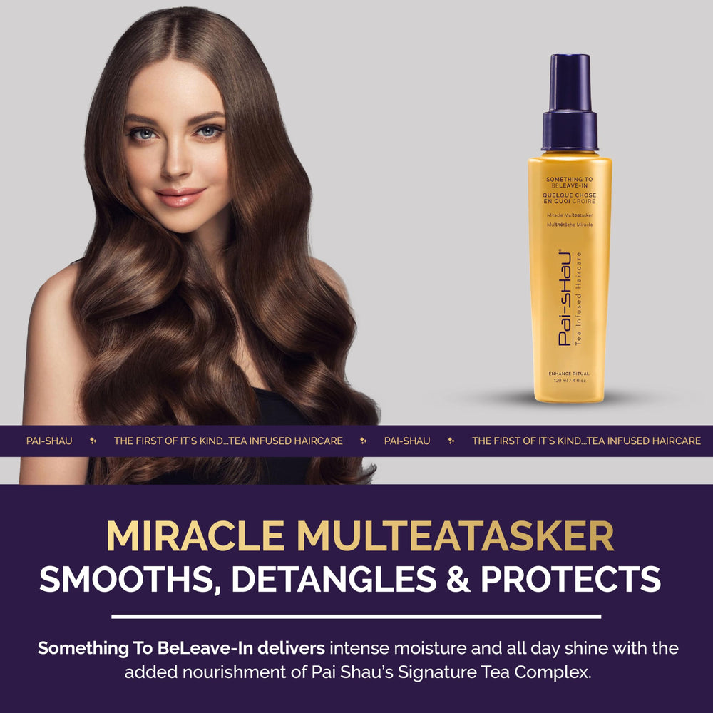 Pai-Shau Something To BeLeave-In – cheveux brillants et hydratés sans film gras.