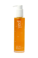 PAI SKINCARE Light Work, botella de aceite limpiador rosa mosqueta, limpia suavemente y prepara la piel.