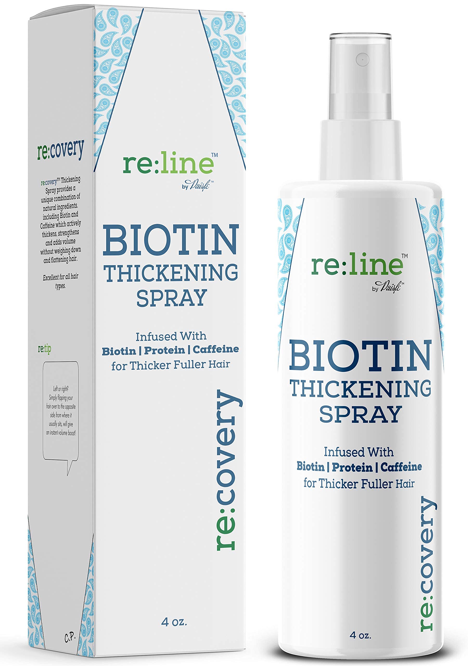 Paisle Botanics Biotina Texturización: volumen inmediato para el cabello