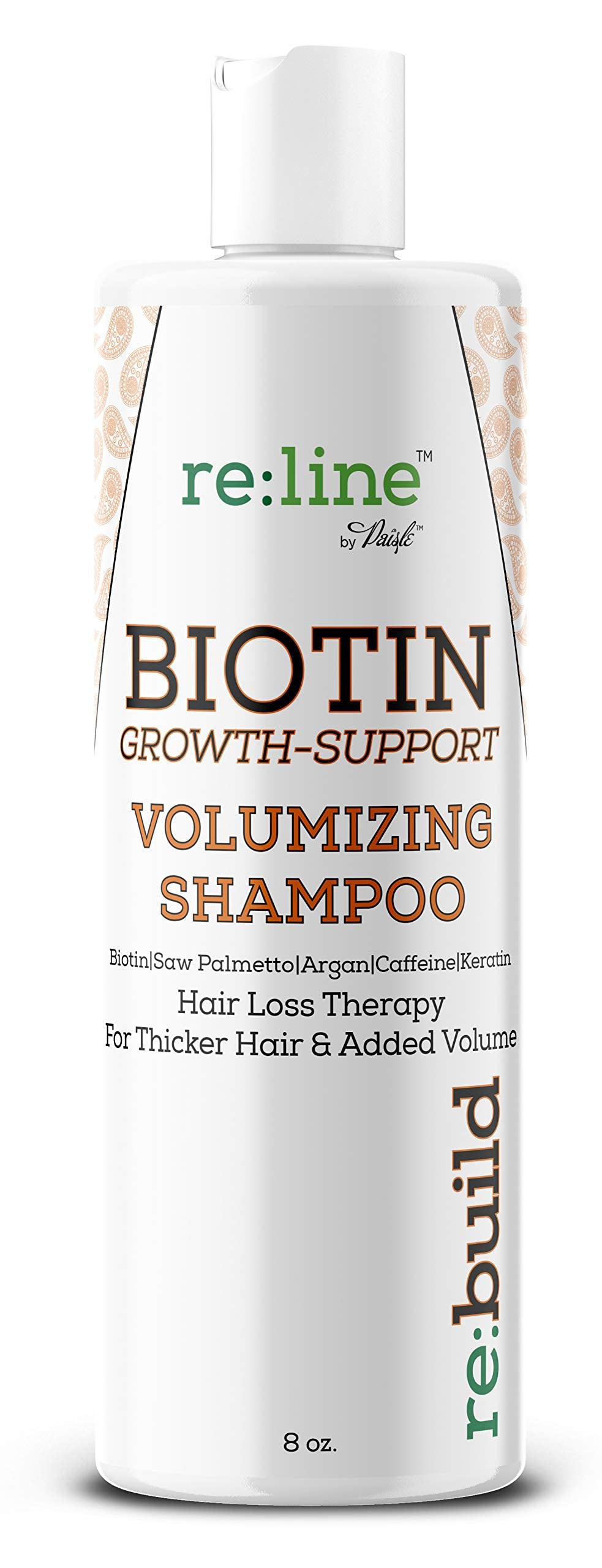 Paisle Botanics Champú Biotina para volumen, botella: aporta cuerpo al cabello