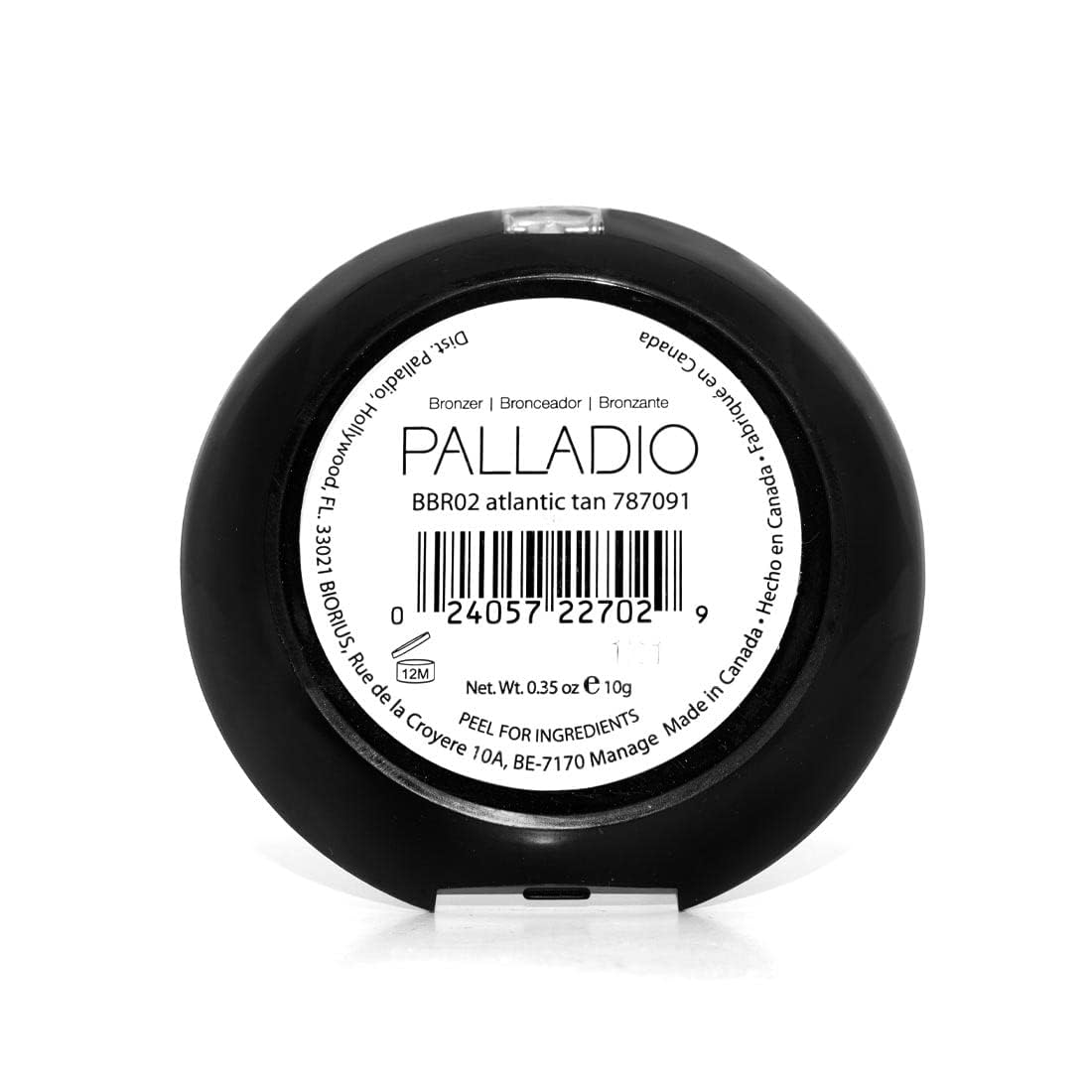 Palladio Baked Bronzer Atlantic Tan: durabilidad todo el día sin desvanecerse