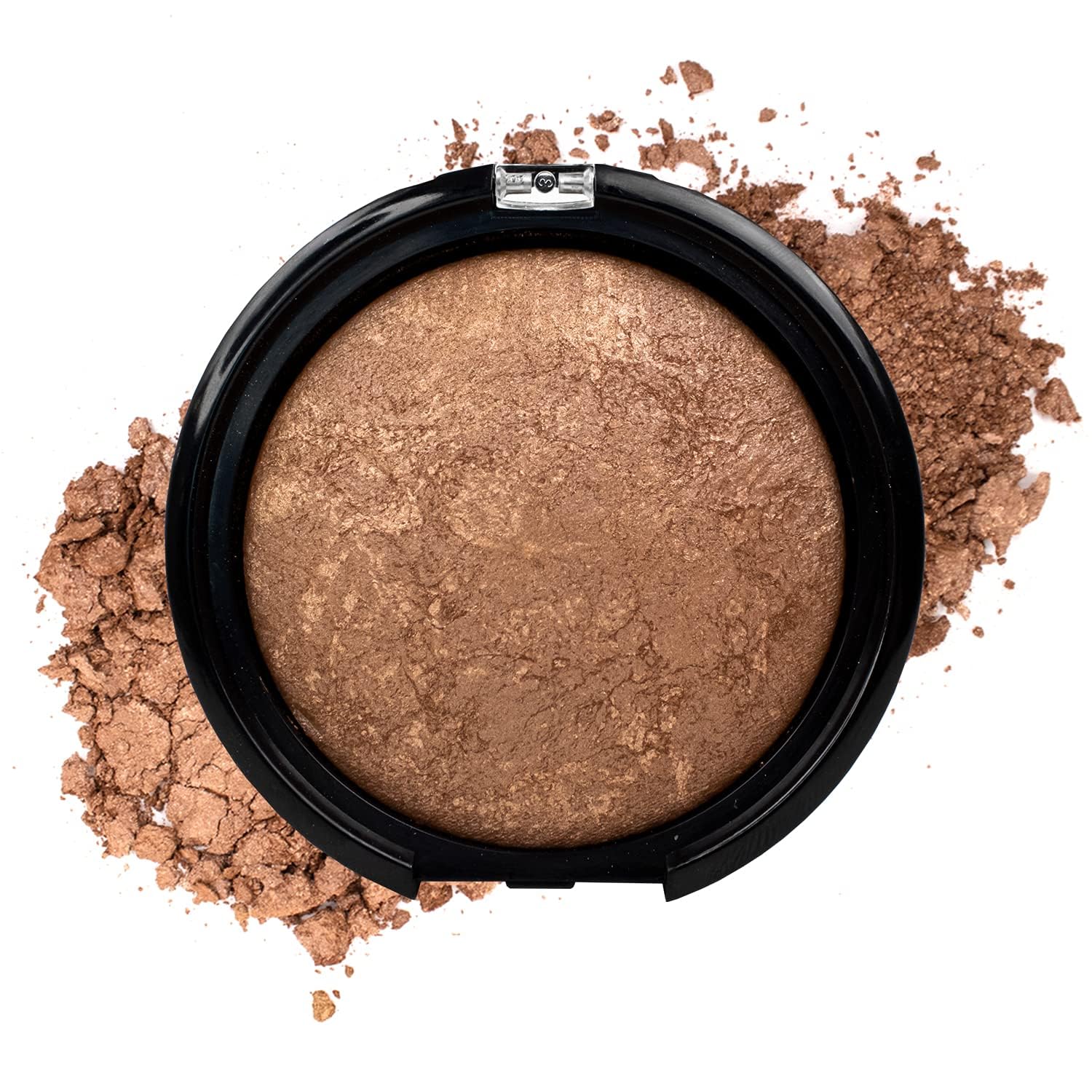 Palladio Bronceador Horneado en mojado ofrece mayor resplandor.
