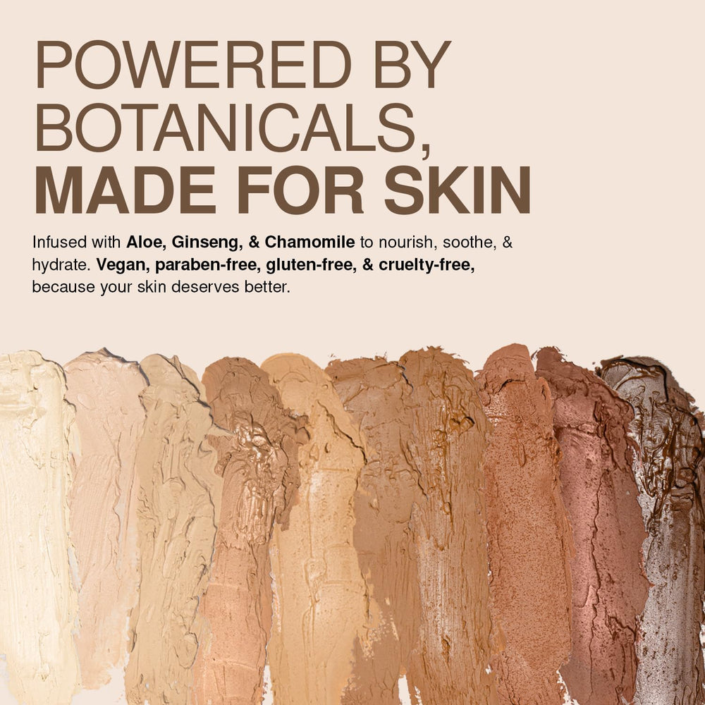 Ingredientes botánicos como ginseng y gingko cuidan la piel.