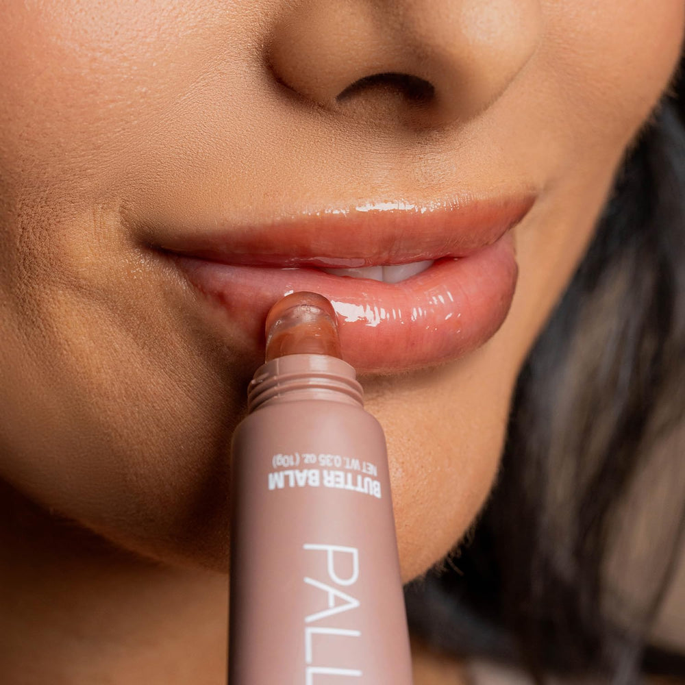 Palladio Butter Balm envase libre de crueldad, ideal para uso diario.