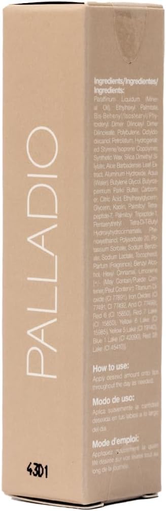 Palladio Butter Balm tubo exprimible para viaje