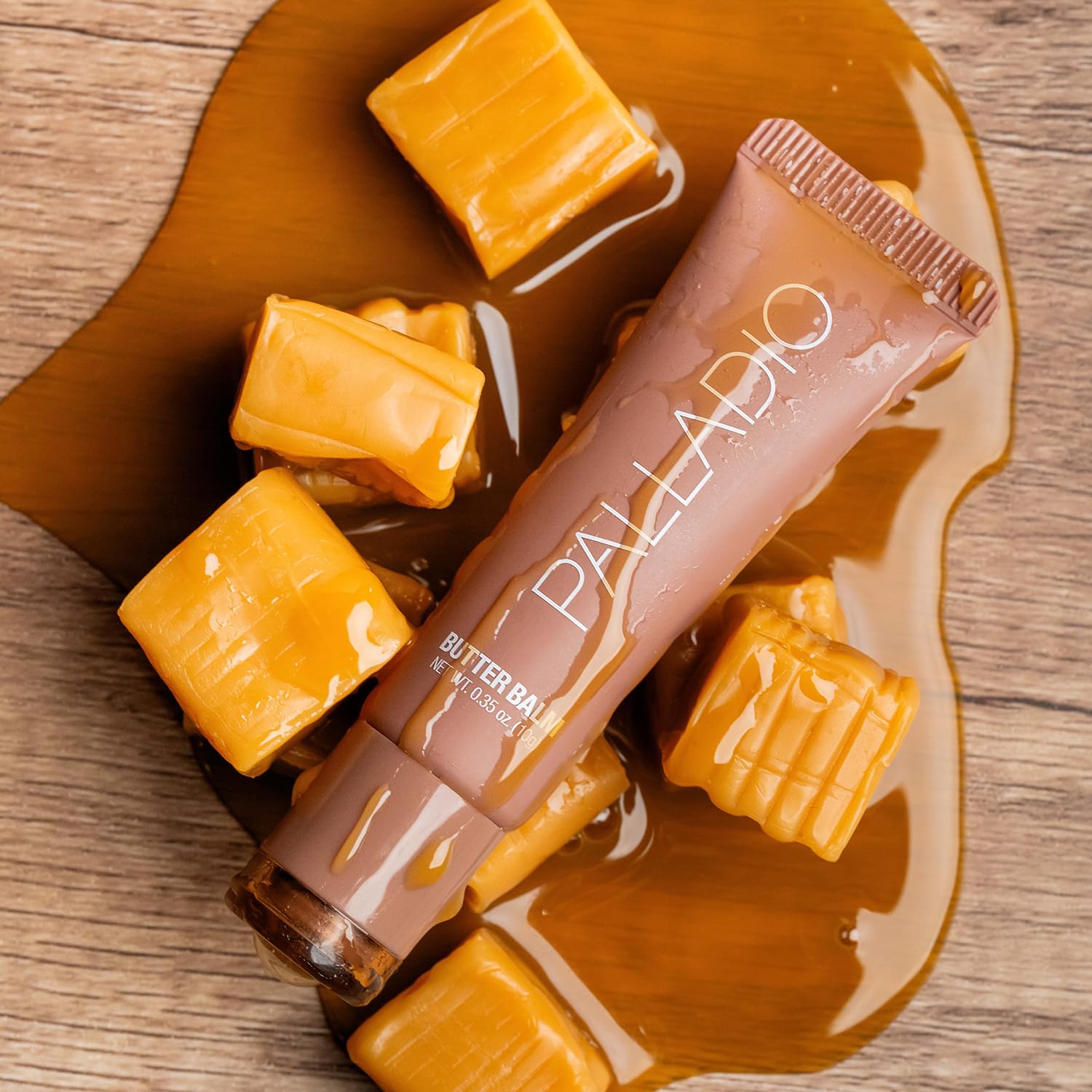 Palladio Butter Balm, fórmula vegana, protección e hidratación sin irritación.