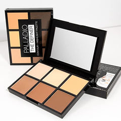 Palladio Definer: compacto con espejo para retoques en movimiento