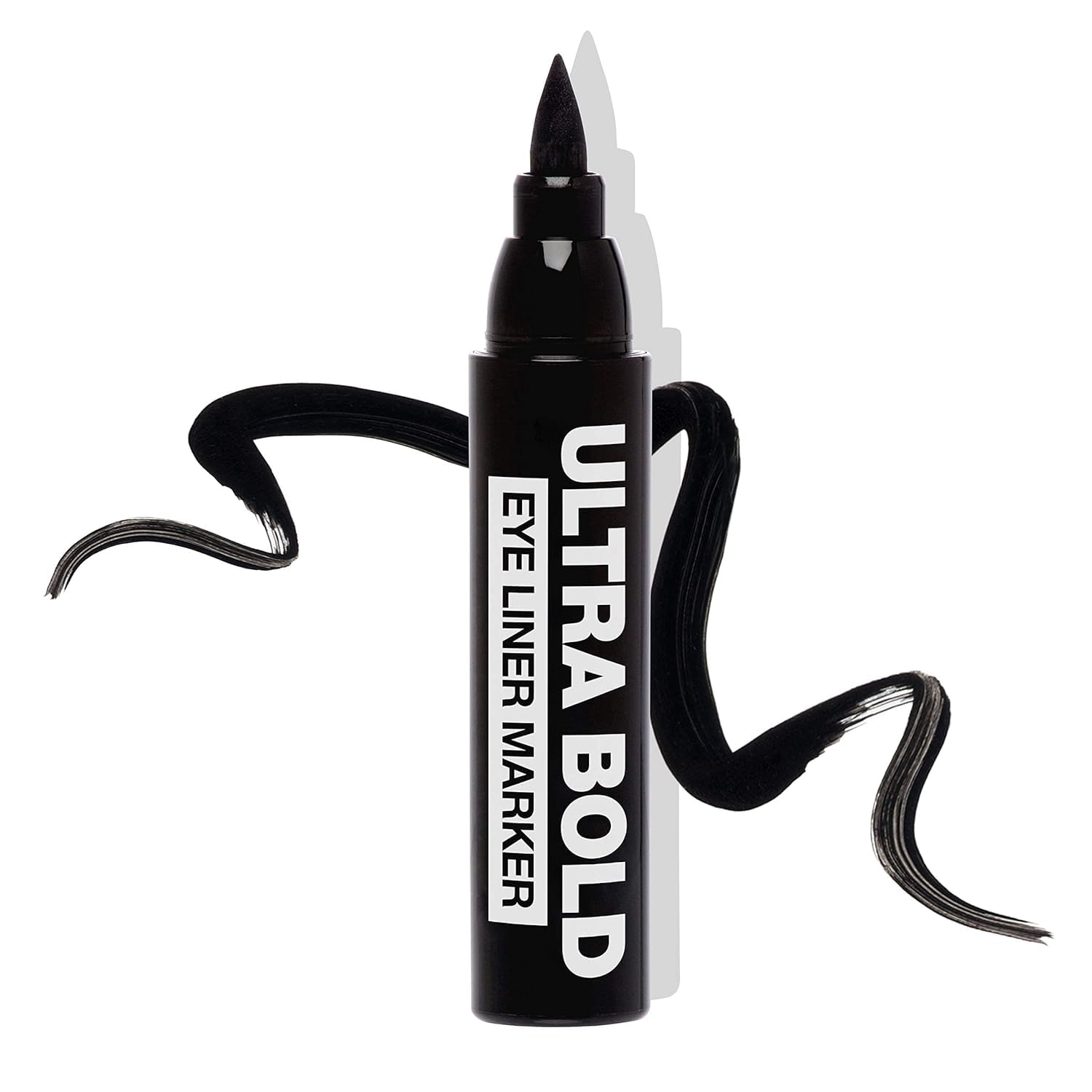 Palladio delineador carbono negro, trazo-1, delineado limpio con un solo trazo para el día a día.