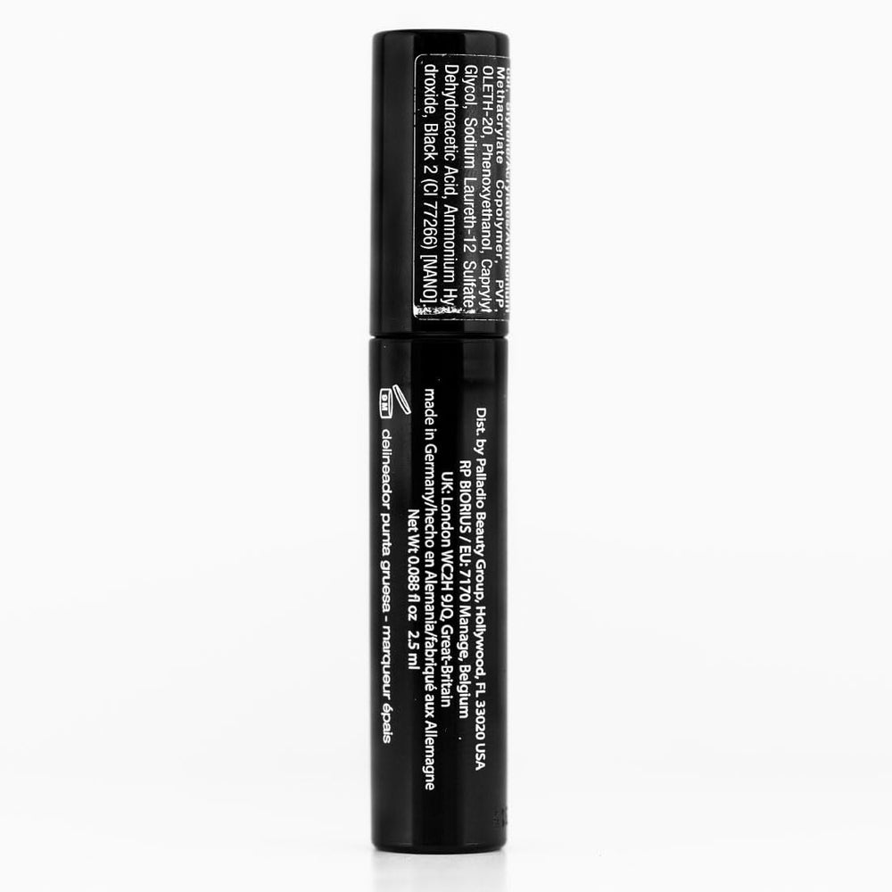 Palladio delineador carbono negro, uso diario, ideal para rutinas rápidas y resultados consistentes.
