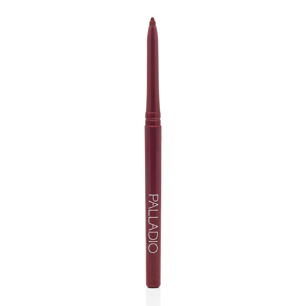 Delineador labial Palladio en envase compacto ideal para viajar.