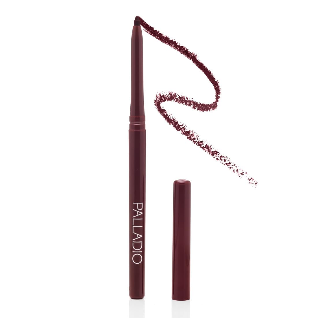 Delineador labial Palladio retráctil tono mora, pigmentacion duradera.
