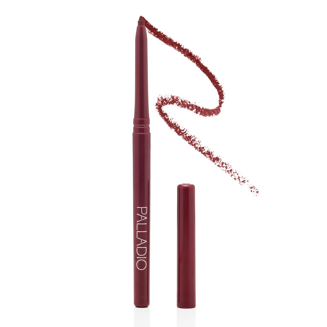 Delineador labial Palladio retratil Raisin para un trazo preciso.