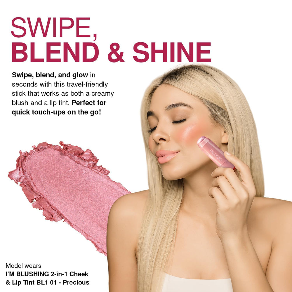 Palladio I'm Blushing: textura crema en primer plano para un acabado suave.
