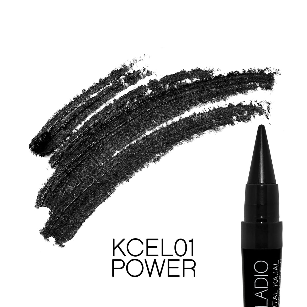 Palladio Immortal Kajal delineador crema para ojos en zona inferior, precisión.