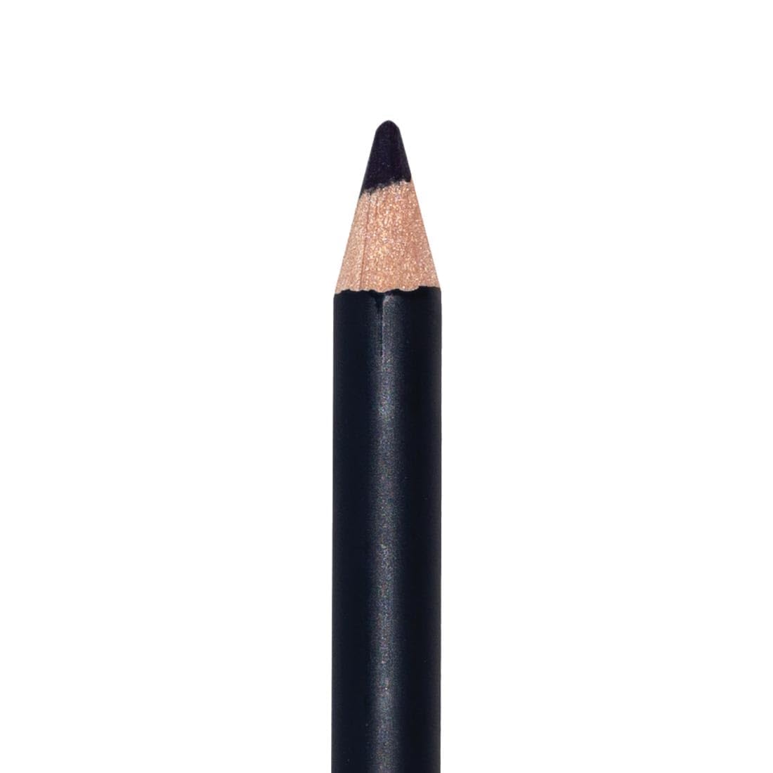 Palladio lapiz delineador de madera, pigmento azul medianoche para un estilo intenso.