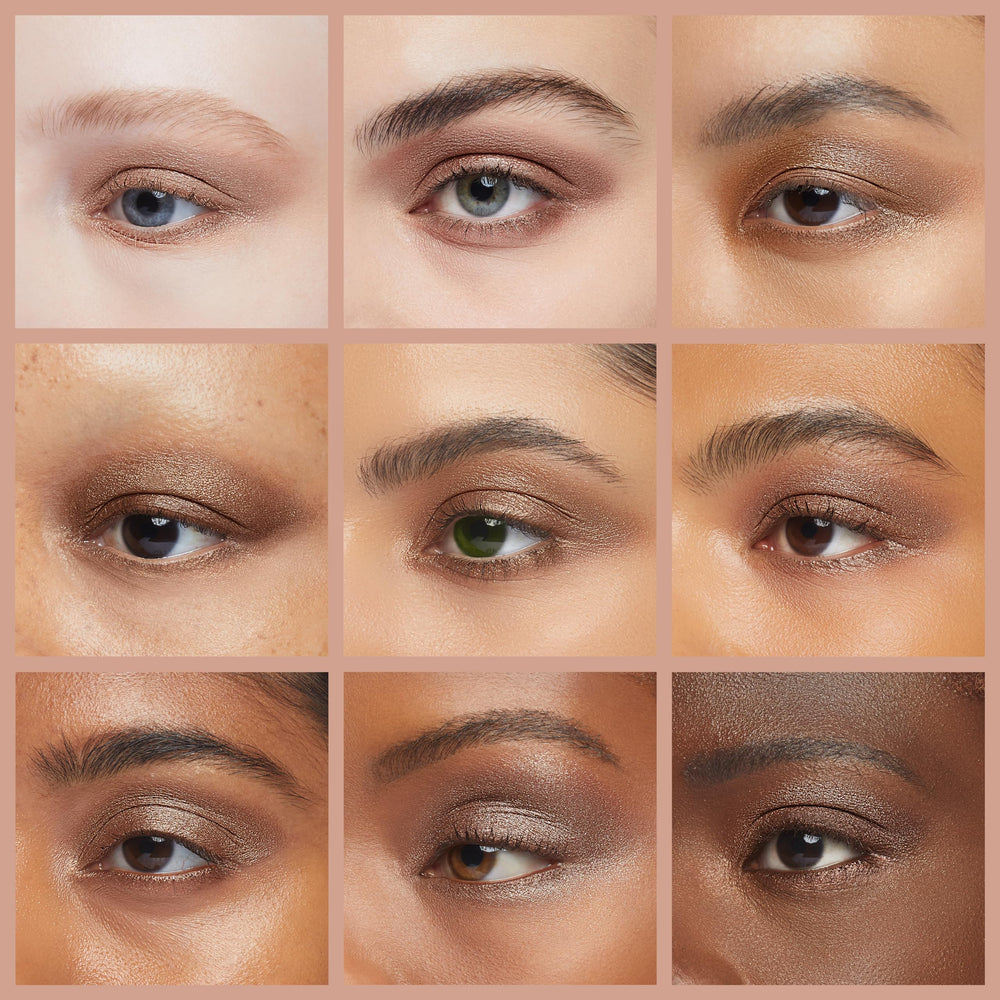 Palladio lapiz sombra ojos acabado mate para un look definido.