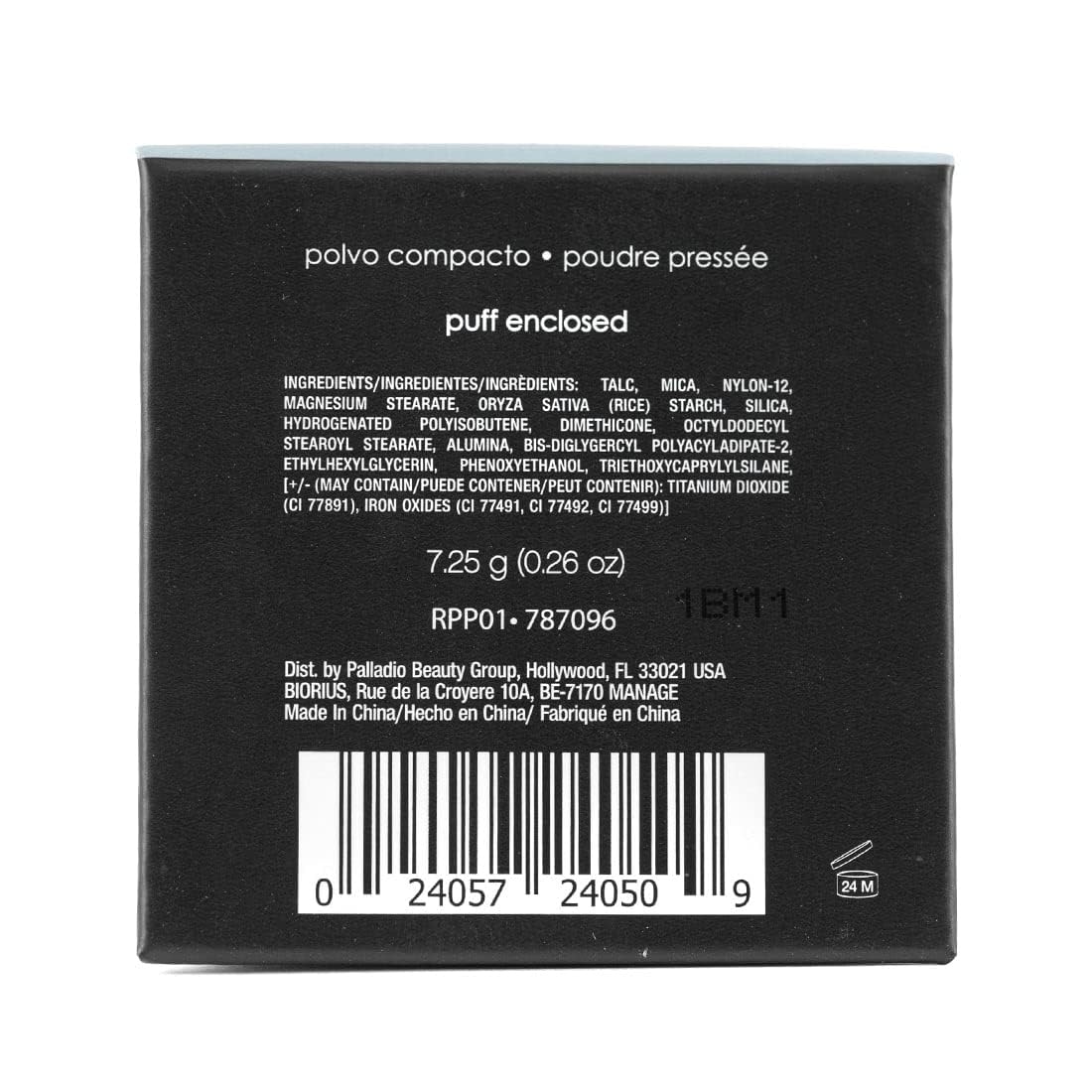 Palladio Libre de Crueldad Leaping Bunny para uso responsable.