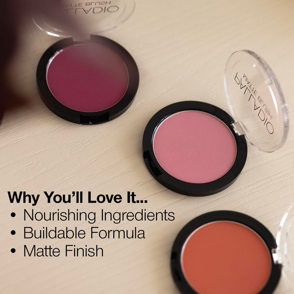 Palladio Matte Blush Berry Pink aplicación para diferentes ocasiones