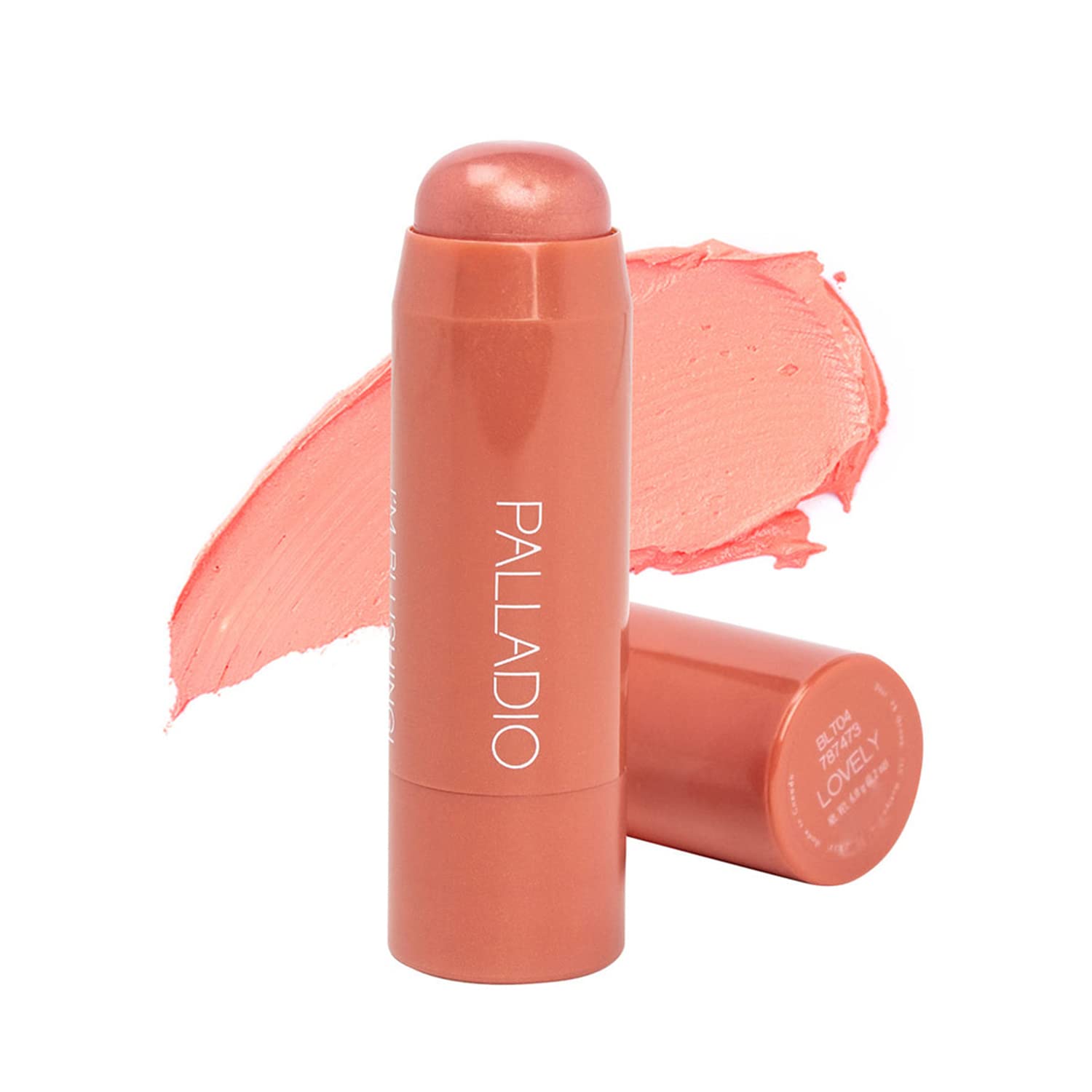 Palladio Me Sonrojo 2 en 1: aplicación suave para mejillas y labios