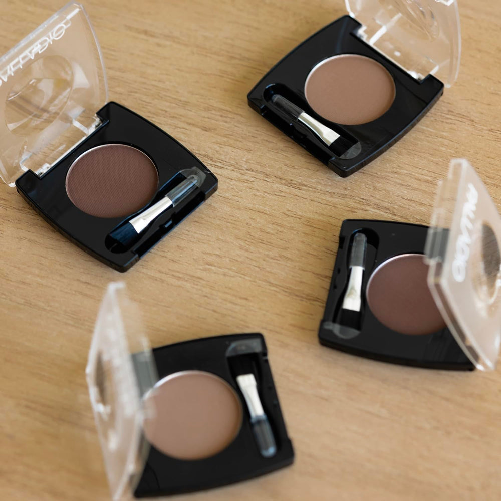 Palladio polvo cejas envase portátil para bolso.