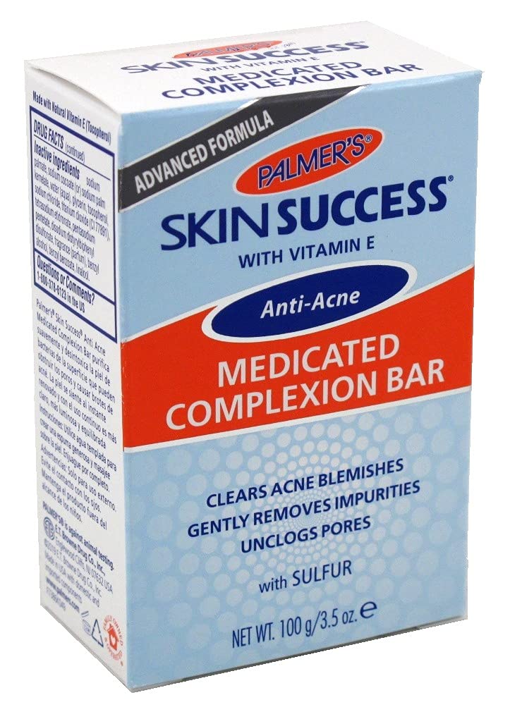 Palmer's Skin Success barra con azufre para control de brotes de acné.