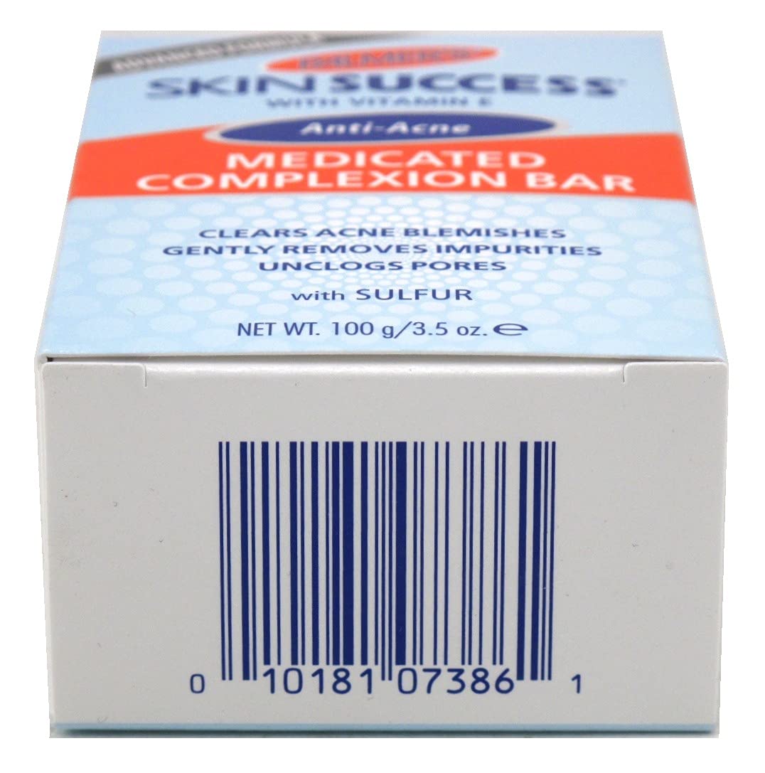 Palmer's Skin Success barra textura cremosa limpieza facial suave y eficaz.