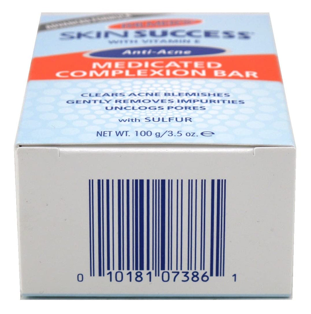 Palmer's Skin Success barra textura cremosa limpieza facial suave y eficaz.
