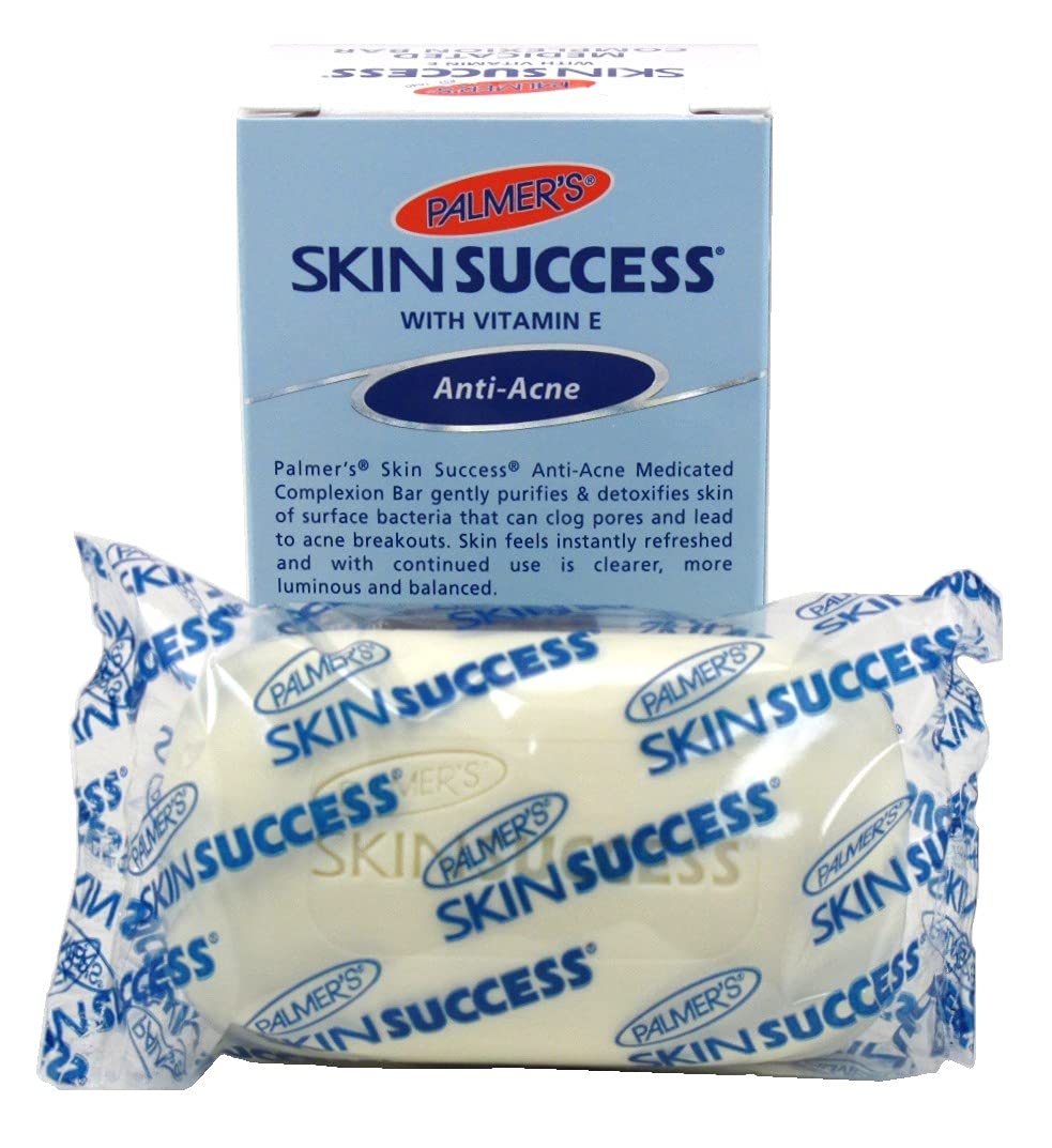 Palmer's Skin Success barra uso diario en rutina de cuidado facial.