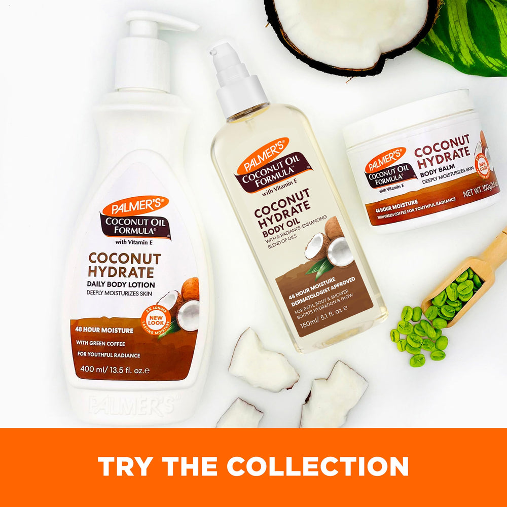 Palmer's Coco Verde, uso pos baño para brillo suave.