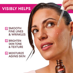 Aplicación con rodillo para rutina facial con Palmer's.