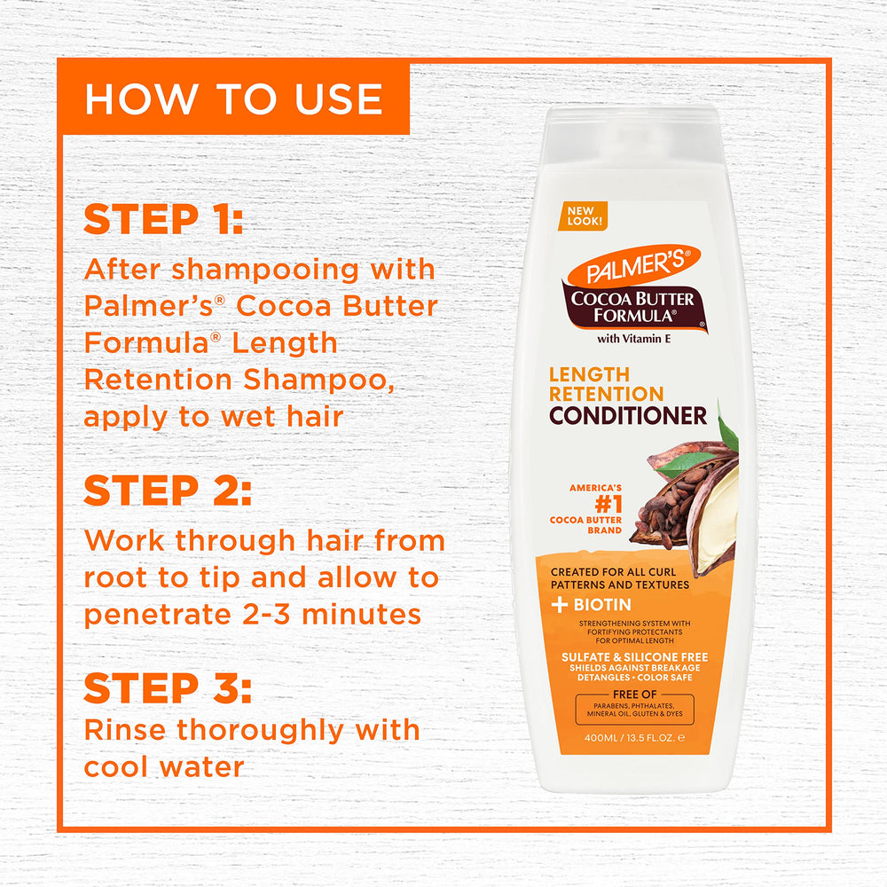 Acondicionador Palmer's aporta brillo y mayor manejabilidad.