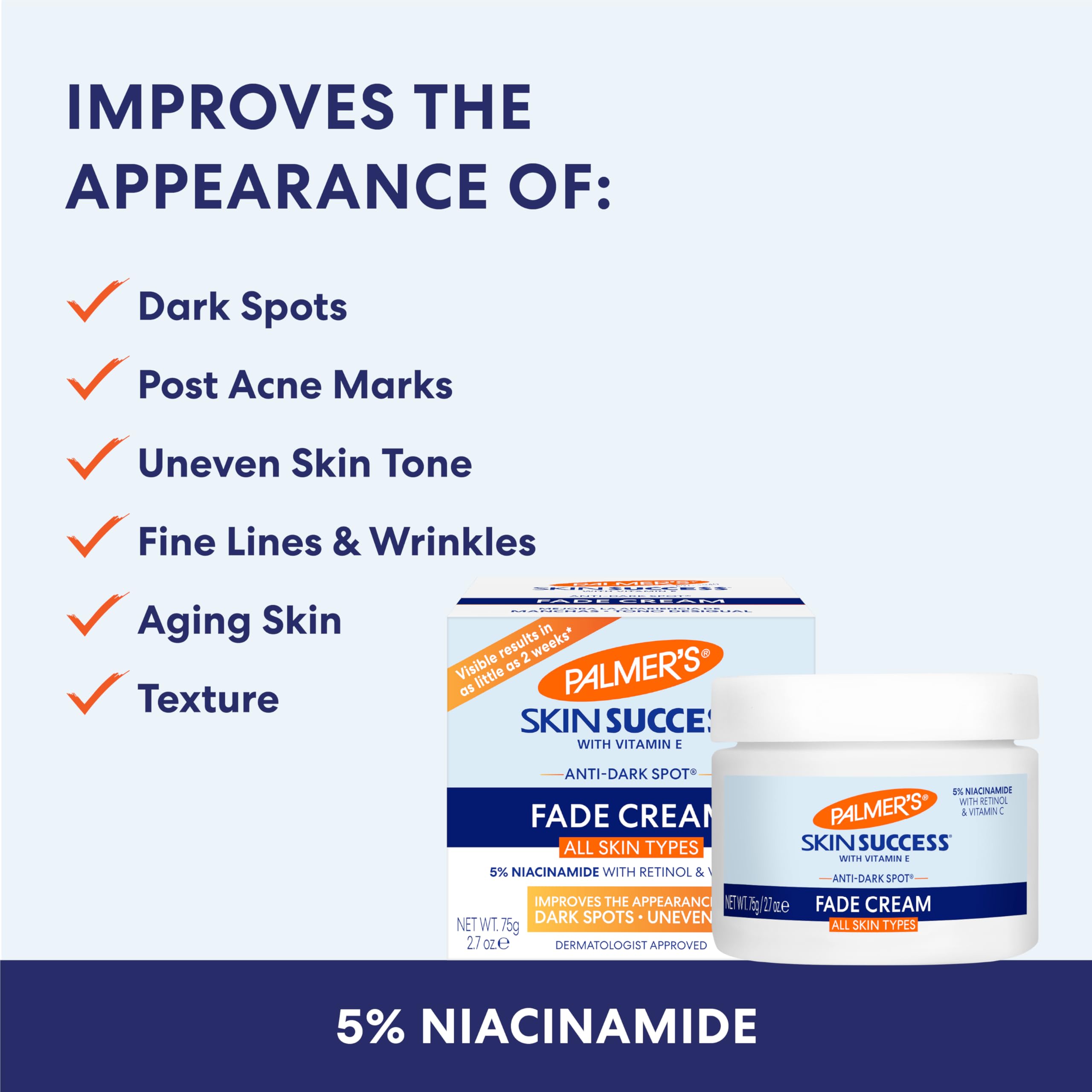 Free of hydroquinone, parabens, and sulfates for gentle daily use
