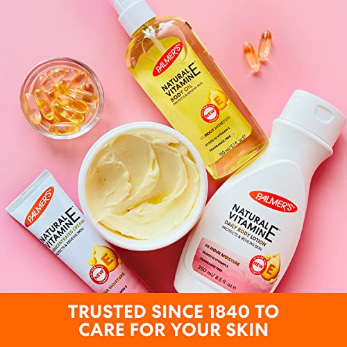 Palmer's Vitamina E Aceite Cuerpo Multiuso, fórmula natural con nutrientes.