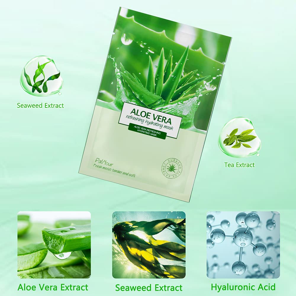 PalNour Aloe: suero de textura nutritiva para piel sedosa.