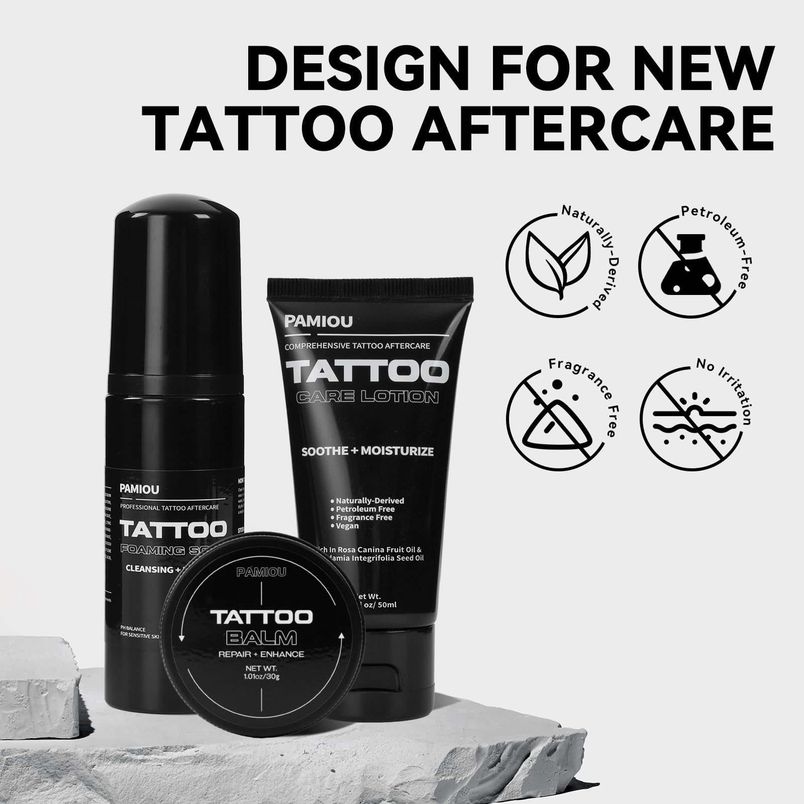 Pamiou curación rápida tatuaje bálsamo ayuda a mantener la piel nutrida.