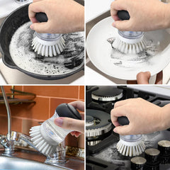 Pamrack recargas cepillo palma reduce salpicaduras durante el lavado.
