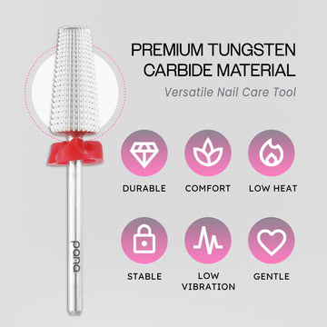 PANA Nail Carbide 5 en 1: compatible con la mayoria de maquinas.