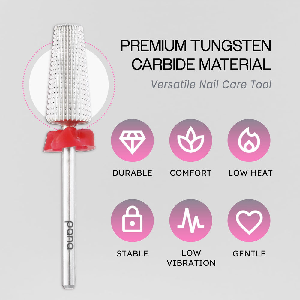 PANA Nail Carbide 5 en 1: compatible con la mayoria de maquinas.