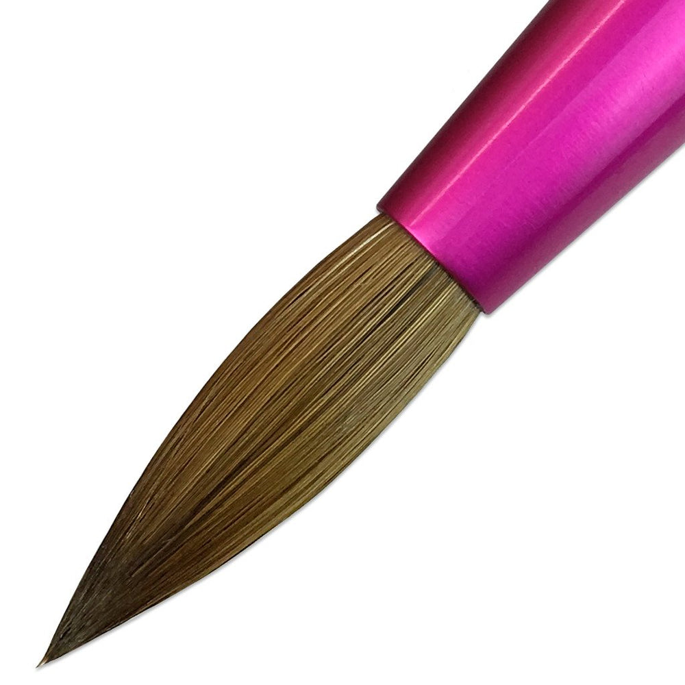 PANA pincel de uñas con pelo Kolinsky, acabado brillante para detalles finos.