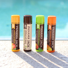 Panama Jack balsamo labios SPF45 Vanilla, hidratación ligera para labios secos