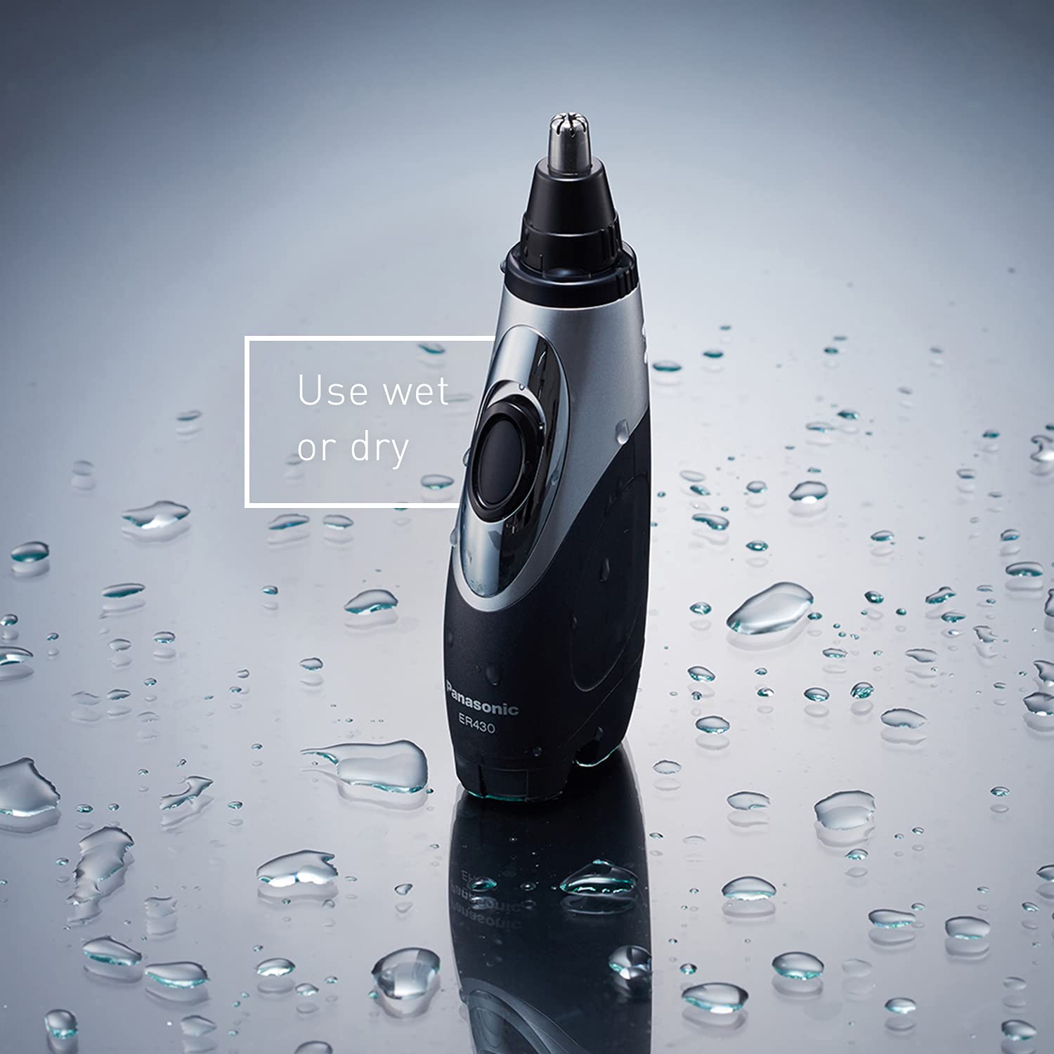 Panasonic ER430K diseño ergonómico para un manejo estable