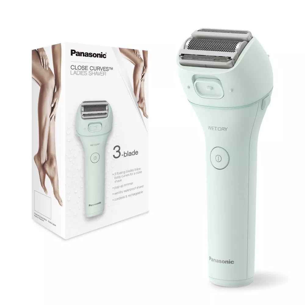 Panasonic ES-WL60: agarre ergonómico y uso mojado para mayor control.