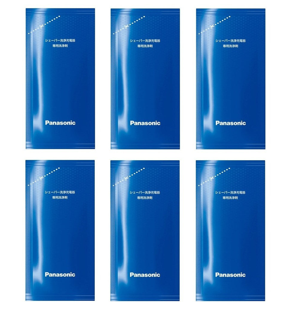 Panasonic LAMDASH detergentes para limpieza de afeitadora, aptos para uso frecuente.