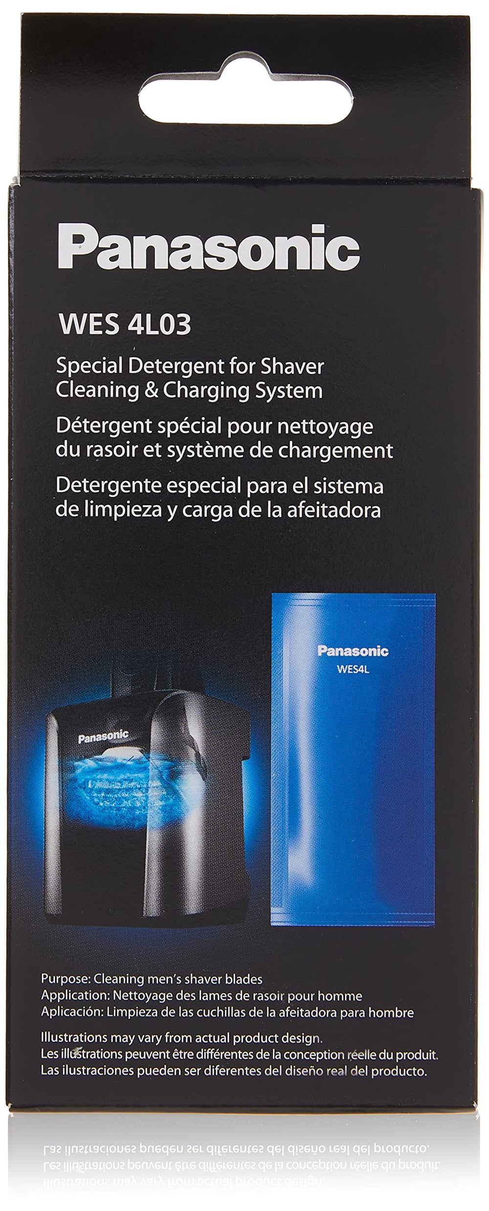 Panasonic recargas de limpieza para paquete de tres, sistema Clean y Charge.