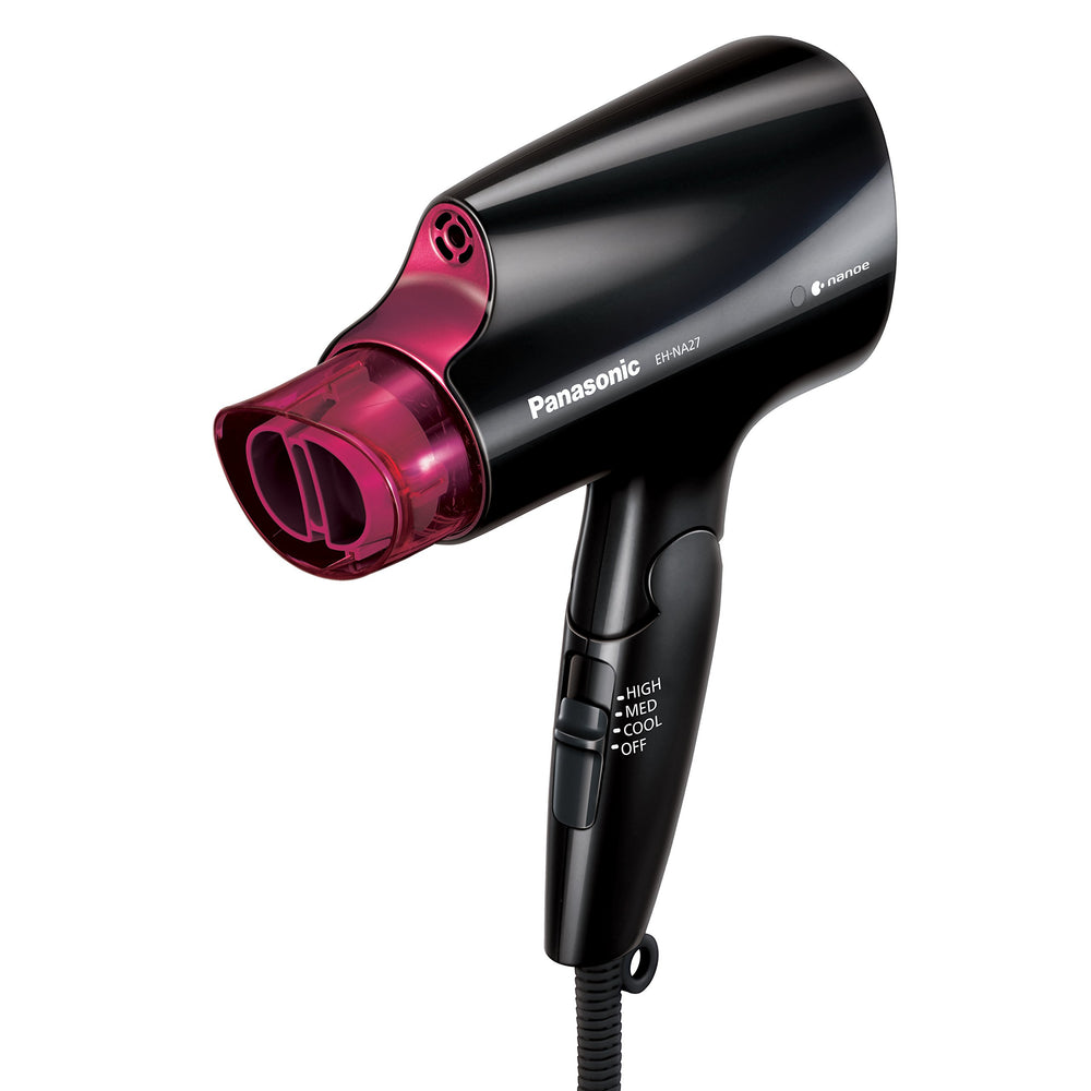 Panasonic nanoe Compact secador de pelo para viaje, con tecnología nanoe para hidratación suave.